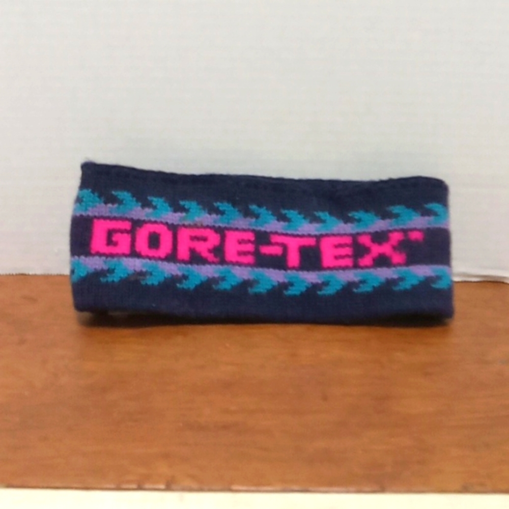 Vintage Gore-tex ski snow headband Neon 😎